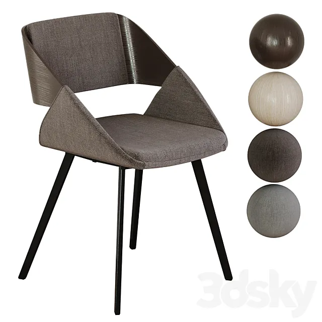 Chair Herrick by La Forma (ex Julia Grup) 3D Model