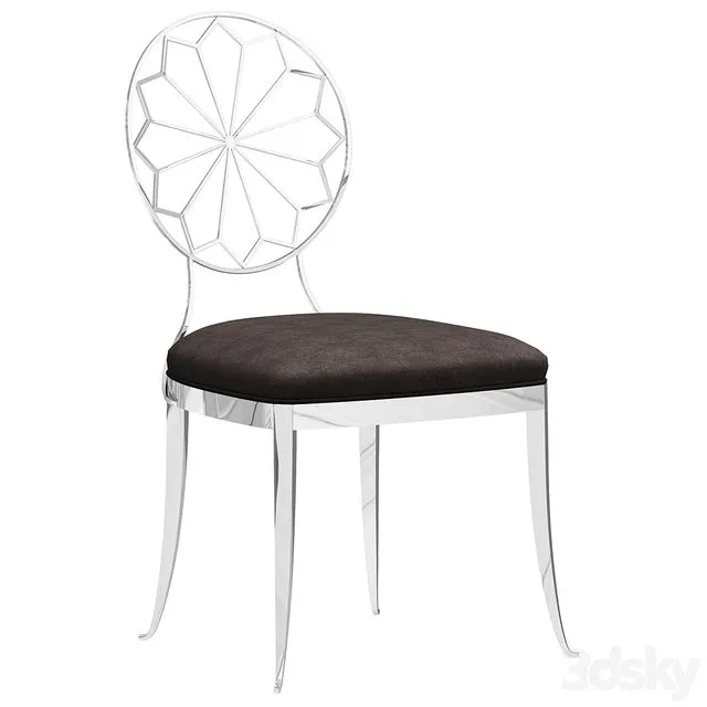 Chair Inner Circle At The Table Caracole 3D Model