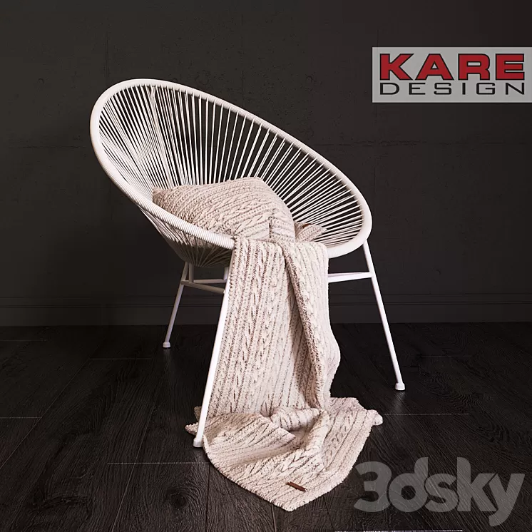 Chair KARE Spagetti 3D Model
