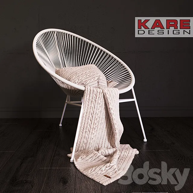 Chair KARE Spagetti 3DModel