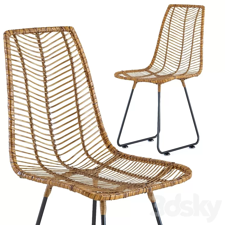 Chair Ko Lanta 3D Model