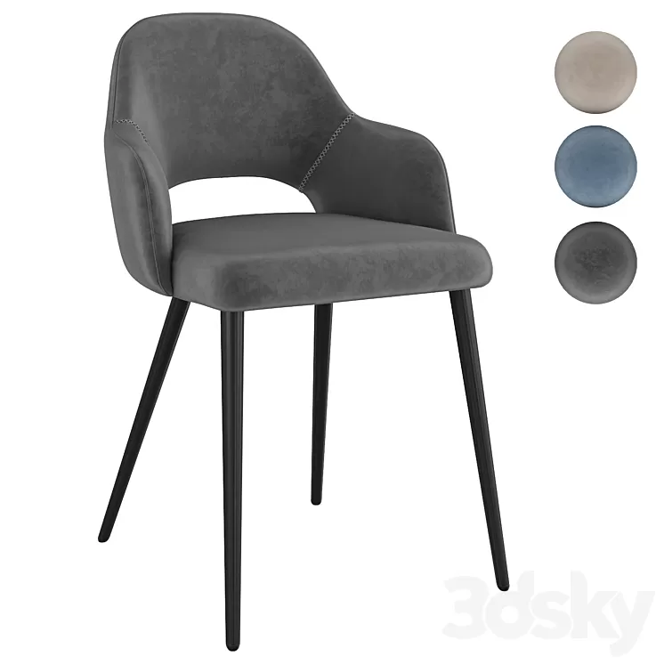 Chair Konor 3D Model Free