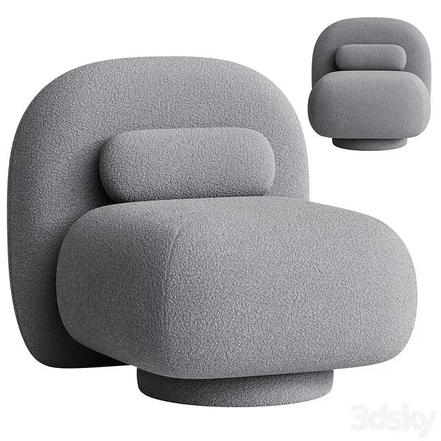 Chair Koto Cozy Storm 3D Model