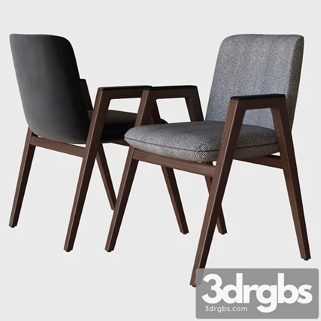 Chair Lance Minotti 3D Model Free