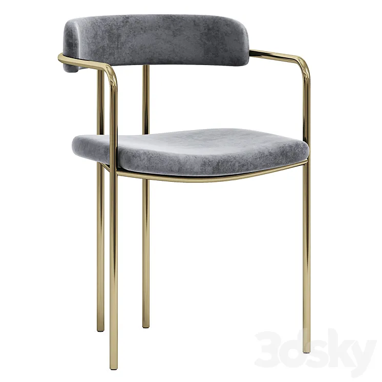 Chair Lenox from Romatti 3D Model Free