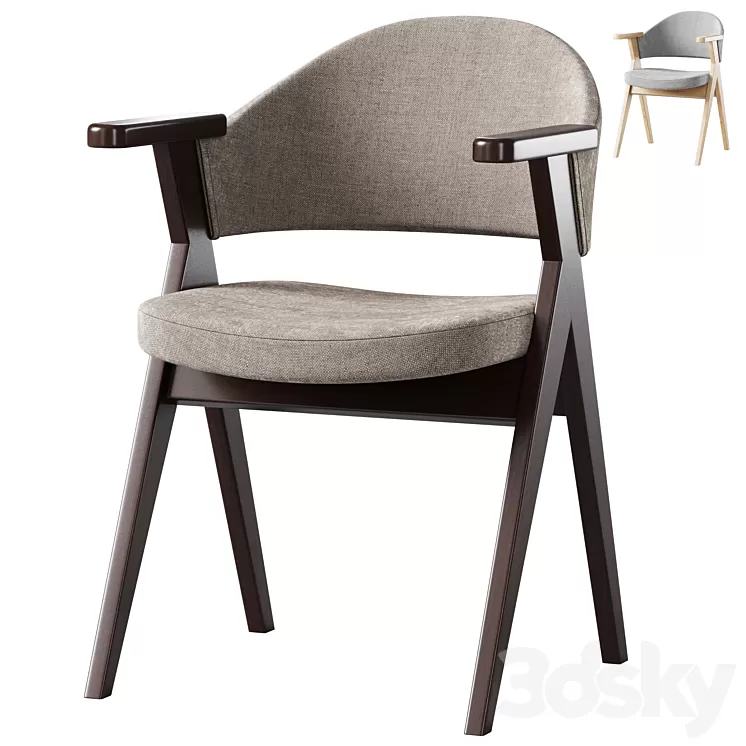 Chair Lester by deephouse 3D Model Free
