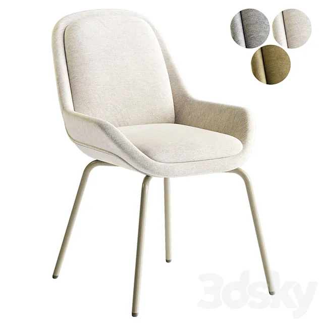 Chair Lighten from divan.ru 3D Model