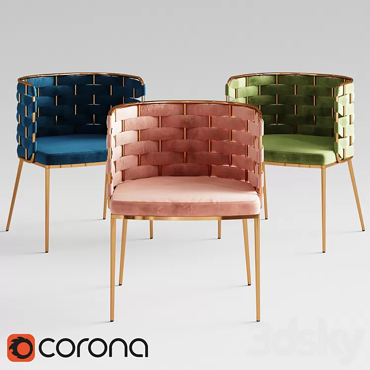 Chair Loftdesign model 30430/30431/30432 3D Model