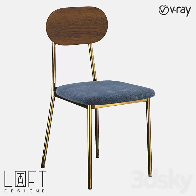 Chair LoftDesigne 31369 model 3D Model