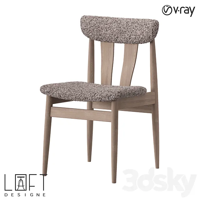 Chair LoftDesigne 36368 model 3D Model