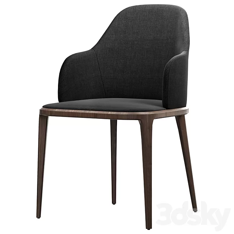Chair Logan 3D Model Free