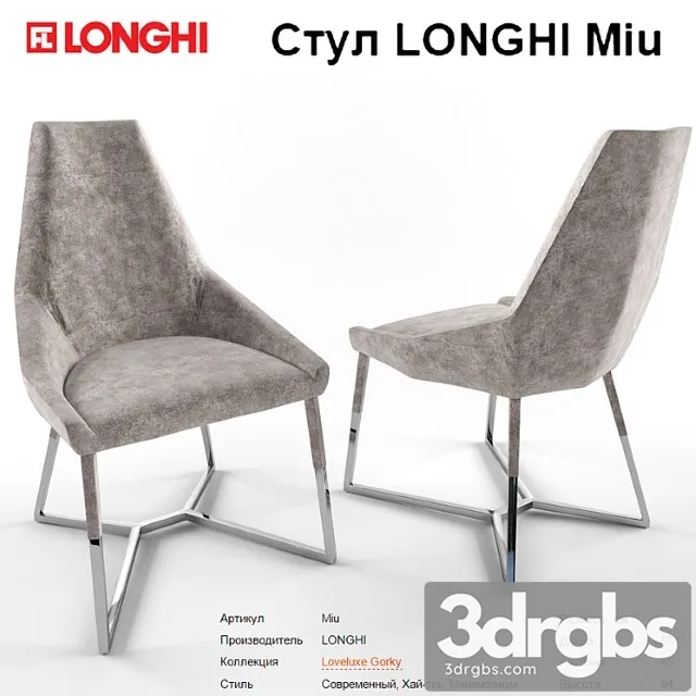 Chair longhi miu 2 3D Model Free