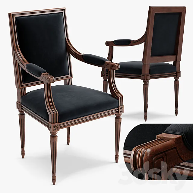 Chair Louis XVI A 3DModel