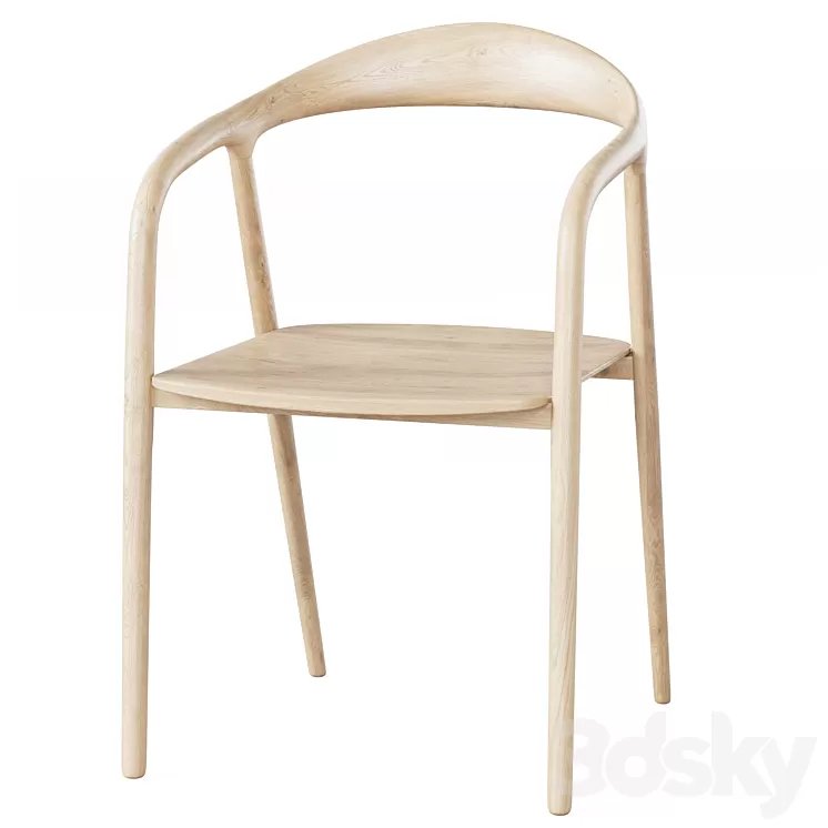 Chair Lugano by deep house 3D Model