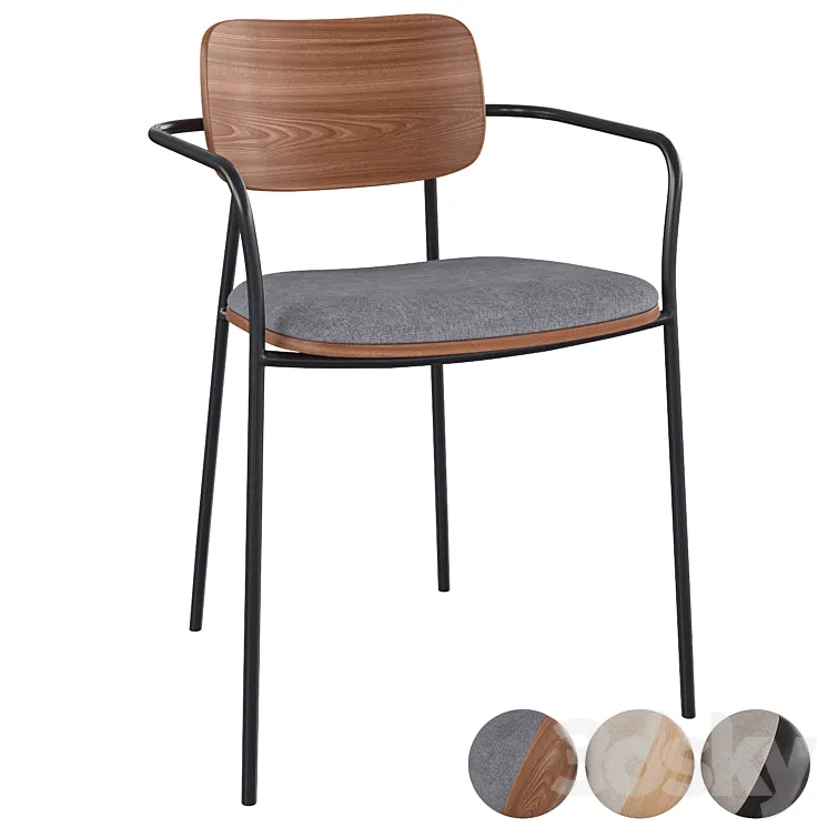 Chair Maureen 3D Model Free