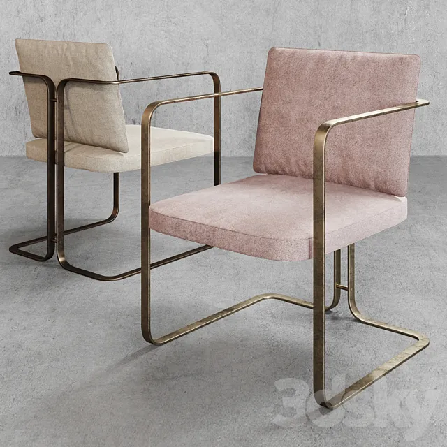 Chair MSE S2 Murena 02 3D Model