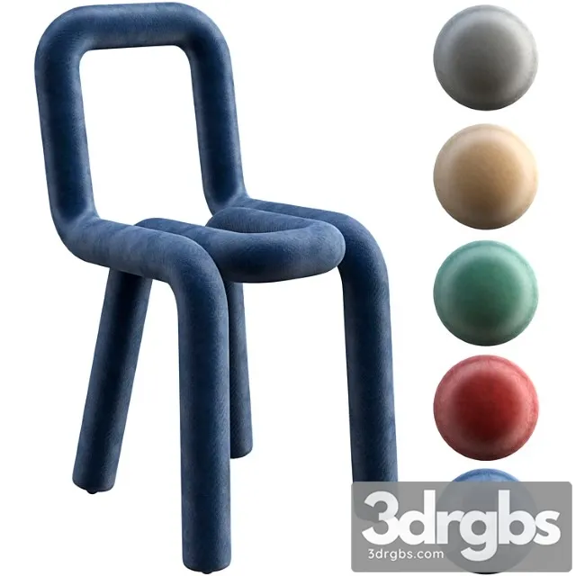 Chair mustache bold 2 3D Model Free