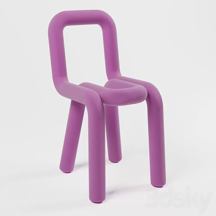 Chair Mustache BOLD 3D Model