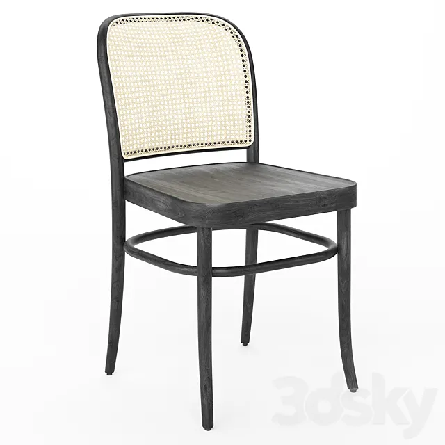 Chair No 811 Hoffmann 3 3D Model