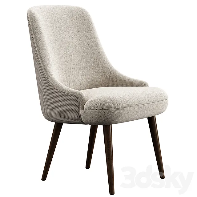 Chair Noll Konyshev 3D Model