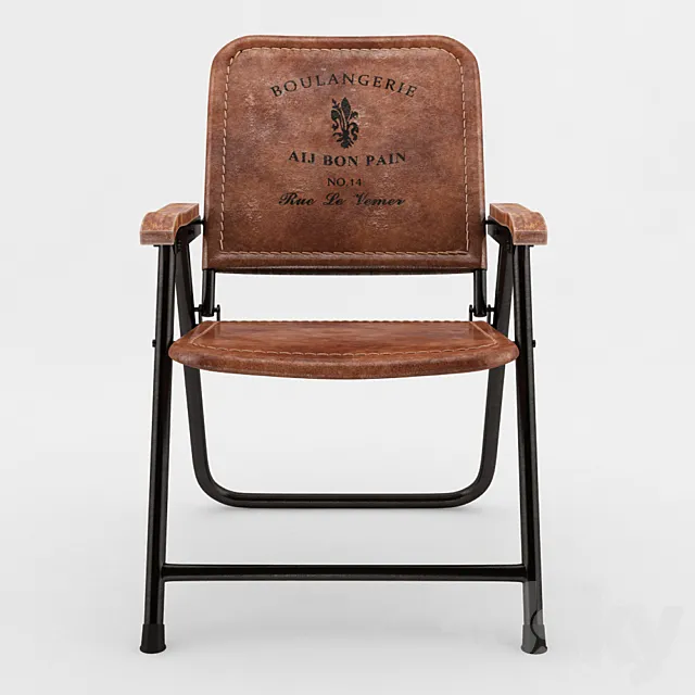 chair of loftdesigne "RUE LE VEMER NO 14" 3DModel