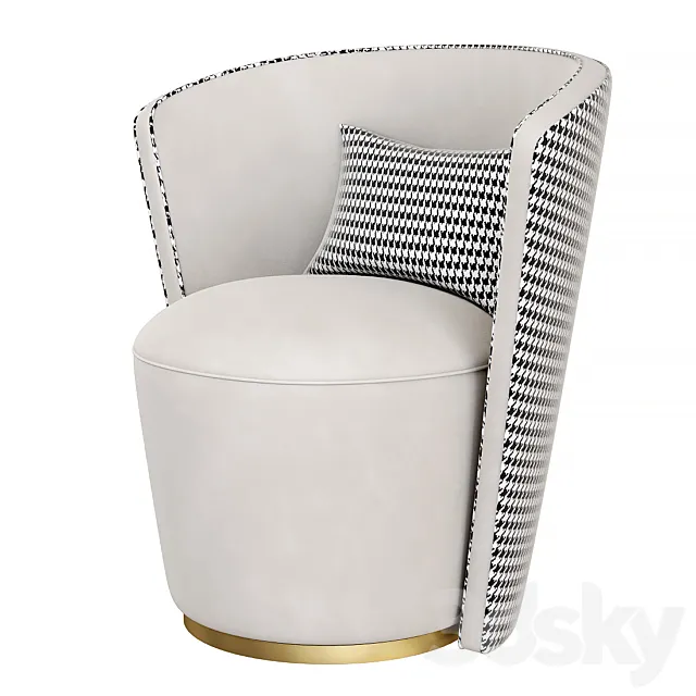 Chair of Manro 3D Model