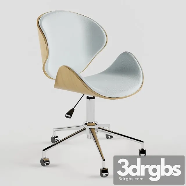 Chair on rollers florida mr white (florida mr white) 2 3D Model Free