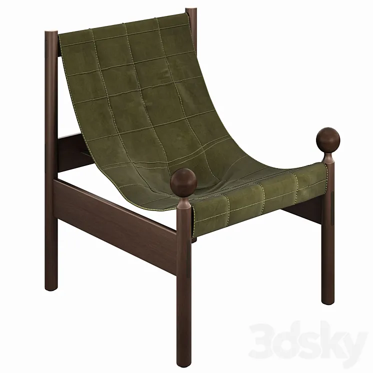 Chair Ouro Preto 3D Model Free