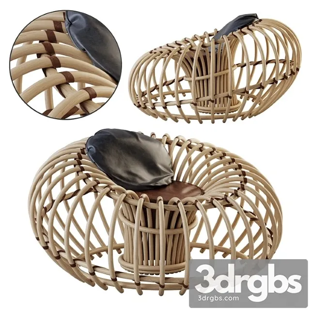 Chair Outdoor Tilda 3D Model Free