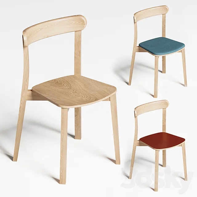 Chair Paged ICHO A-4420 3D Model