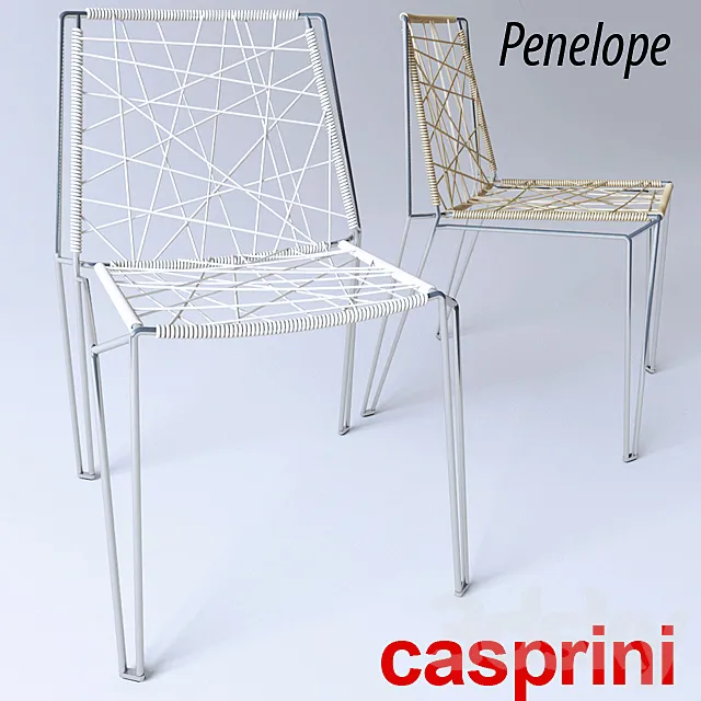 Chair Penelope CASPRINI 3DModel