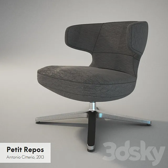 chair Petit Repos 3D Model