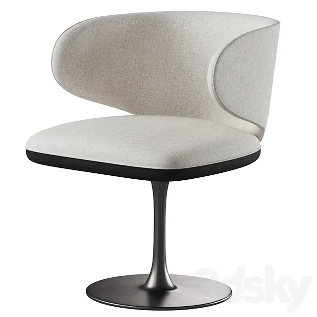 Chair Petra B by Enne 3D Model