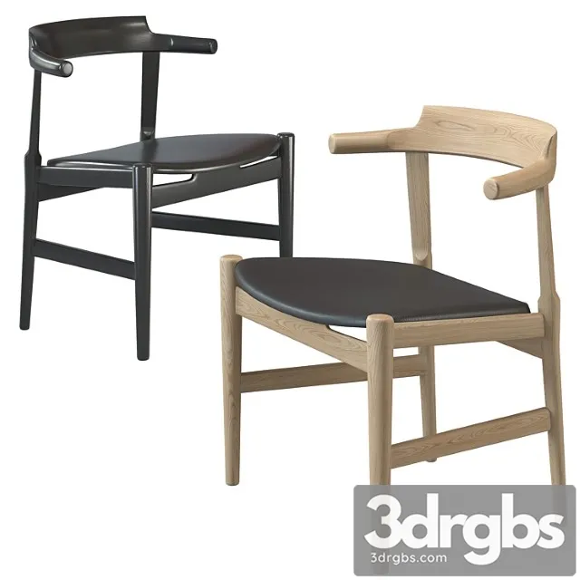 Chair Pp58 By Hans J Wegner 3D Model Free
