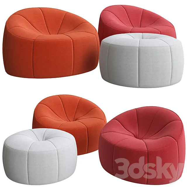 Chair PUMPKIN 3D Model