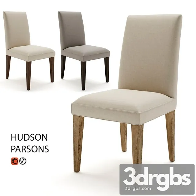 Chair reloft rh hudson parsons 2 3D Model Free
