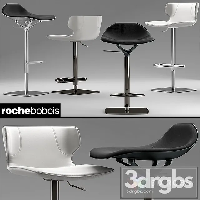 Chair Roche Robois Tabouret Kasuka 3D Model Free