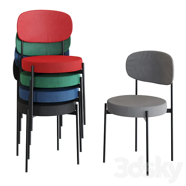 Chair Series 430 Verner Panton 3D Model