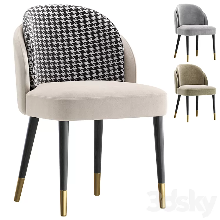 Chair SHEPARD by Cazarina Interiors/Стул ШЕПАРД 3D Model Free
