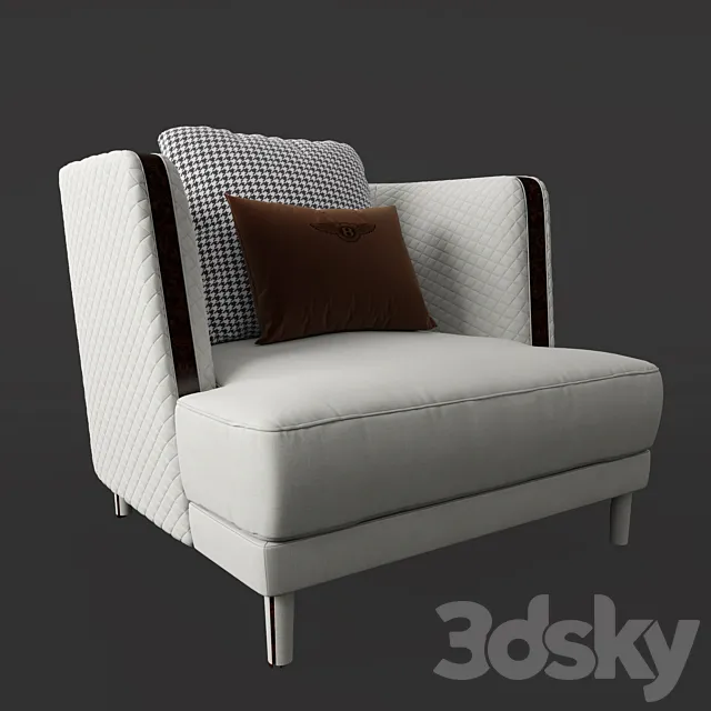 Chair Stamford 3D Model