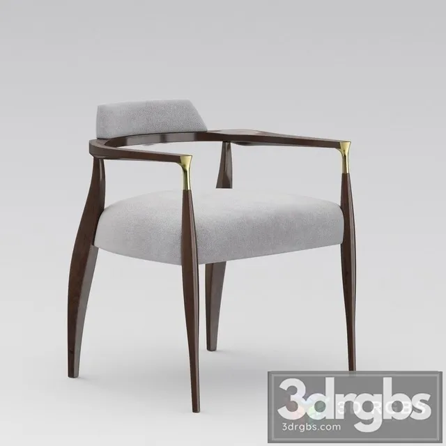 Chair Style Ib Kofod Larsen 3D Model Free