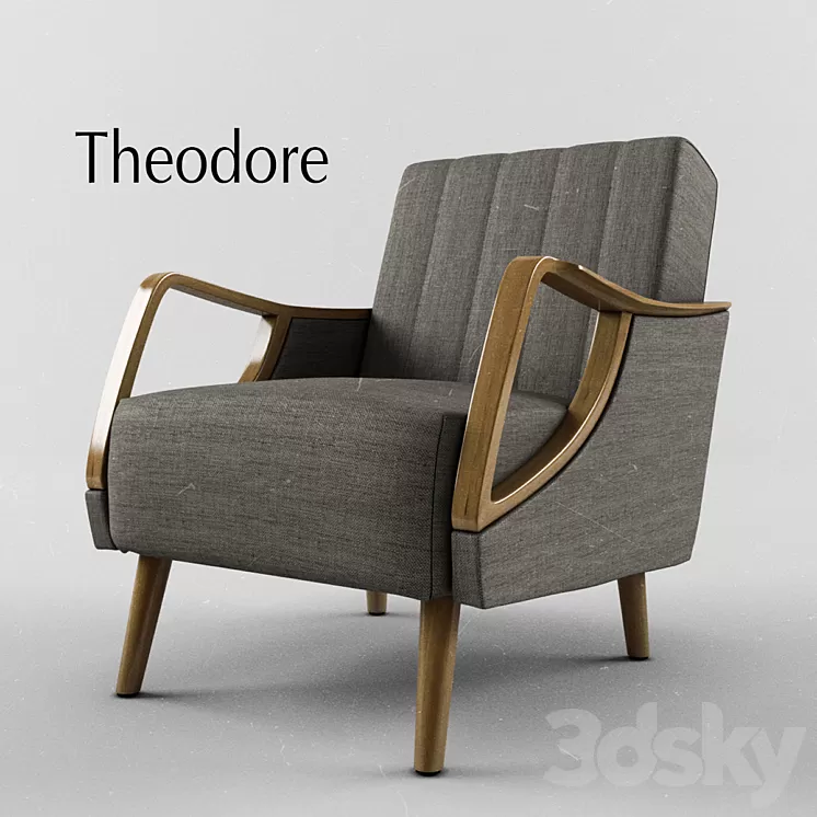 chair Theodore 3D Model