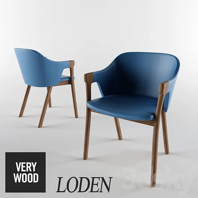 Chair Verywood Loden 3DModel