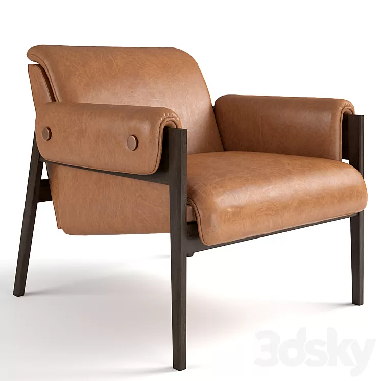 Chair West Elm Stanton Chair 3D Model