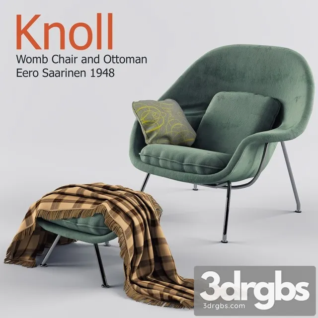 Chair Womb Chair and O 3D Model Free