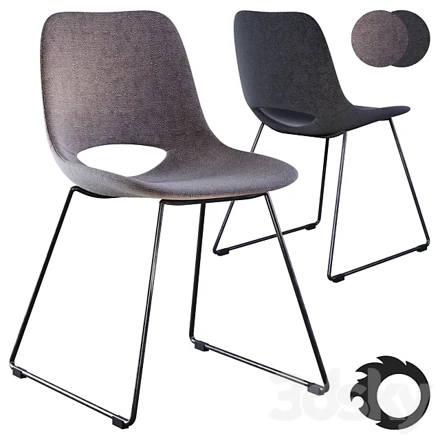 Chair Ziggy La Forma 3D Model