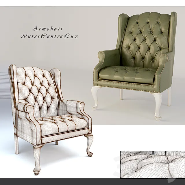 Chair_InterCantreLux 3D Model