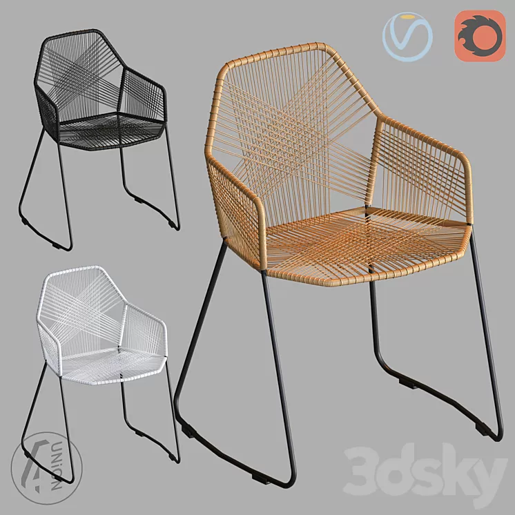 ChairCh6017 3D Model