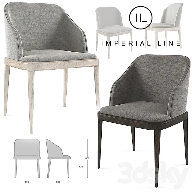 Chairs Damblè 3DModel