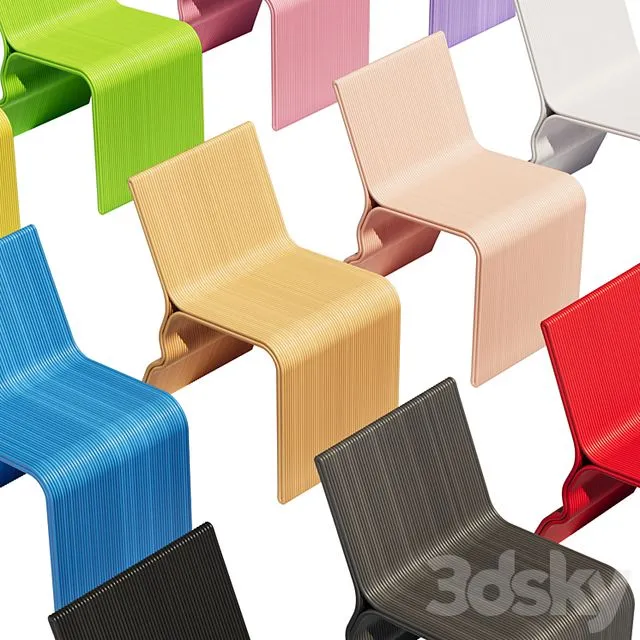 Chairs Eburet Yura and Yura light 3D Model